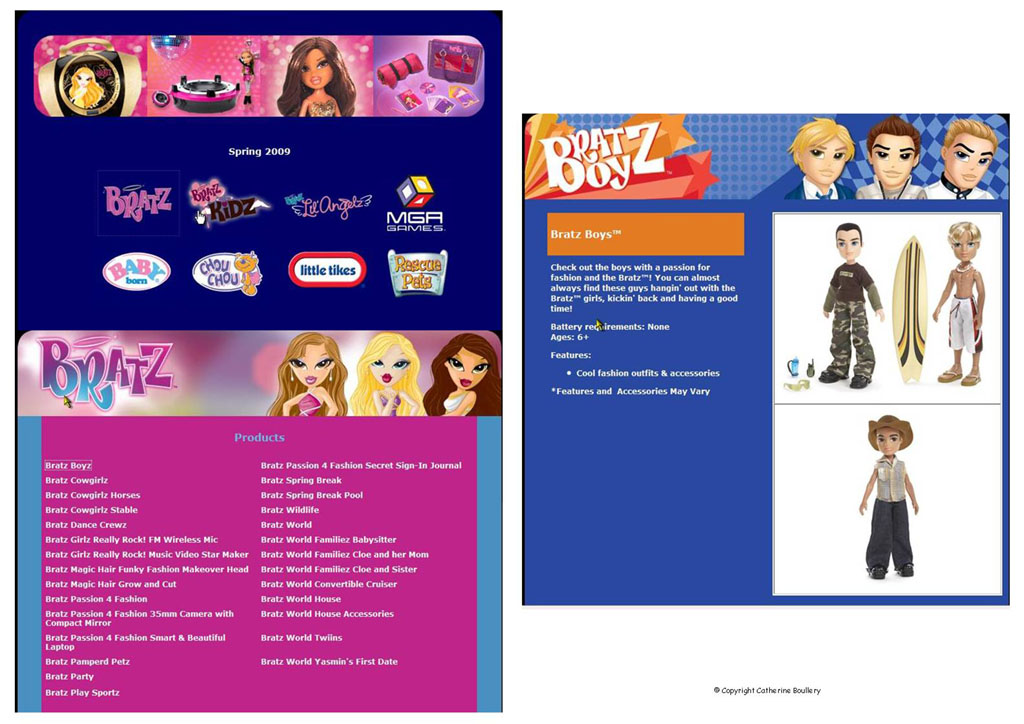 Bratz Catalogues